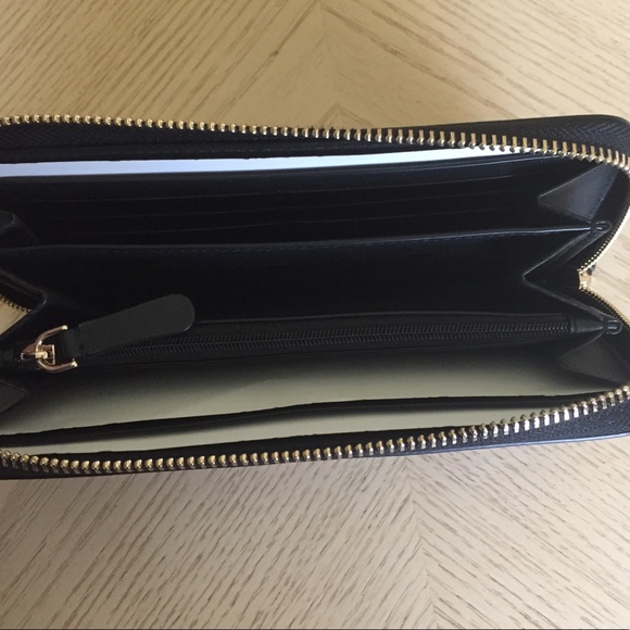 Kate Spade Cameron Black Leather Wallet - Picture 8 of 12